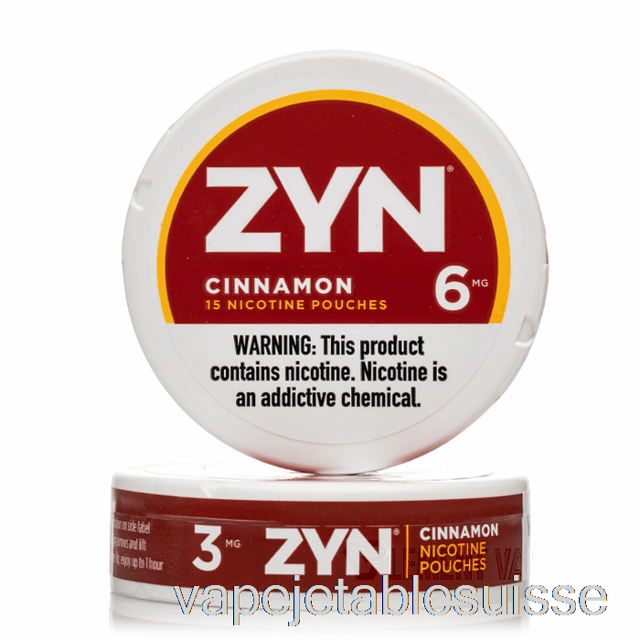 Sachets De Nicotine Vape Suisse Zyn - Cannelle 3mg (paquet De 5)